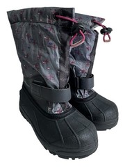 Columbia Powderbug Plus II Winter Snow Boots Kid Size 1Y Youth
