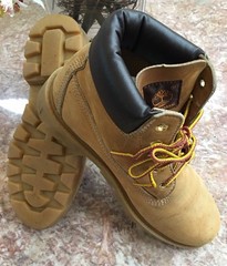 Timberland Basic Big Kids 6 Inch Waterproof Wheat Boots Size 4.5M #10960
