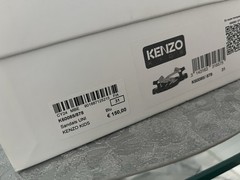 Kenzo kids logo- print colour-block sandals Size 31 (us13)