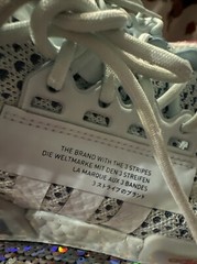 Adidas NMD_R1 V2 White Glow Blue, Great Condition. Worn 1 Time. Excellent shape!