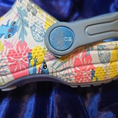 Crocs Disney Stitch Classic Clog Size C10 Lilo & Stitch Tropical