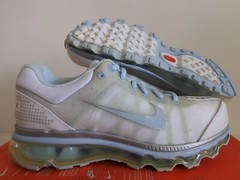 DEFECTIVE with defects NIKE AIR MAX 2009 GS WHITEBLUE SZ 7YWOMENS SZ 85 G3D