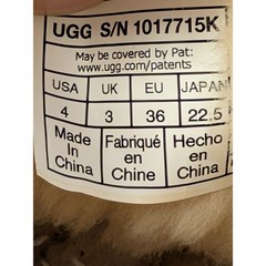 UGG Kids Classic Mini II Chestnut Suede Sheepskin Boots 1017715K Size 4