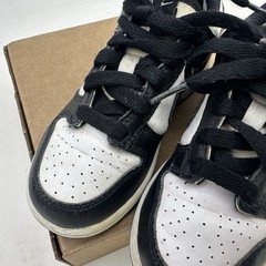 Nike Dunk Low Panda Black White Kids Size 11C CW1588-100 Youth Sneakers Shoes