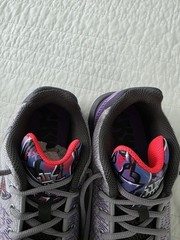 Nike Kyrie Flytrap II Lifestyle Sneakers Gray/Violet Size 7Y Youth (AQ3412-003)