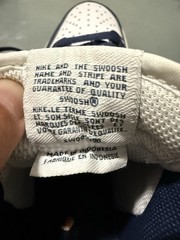 Youth Size 5 – Nike Dunk High Retro White Championship Midnight Navy DB2179-104