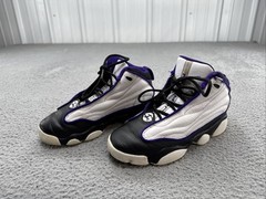 Jordan Pro Strong Big Kids Shoes 3Y White Black Electro Purple DC7909-150 Read