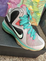 Size 5 (GS) – Nike LeBron 9 Mid South Beach