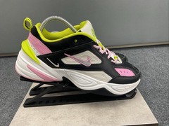Nike M2K Tekno Black Pink Volt CI5772-001 Youth 9.5 Women’s Size 11