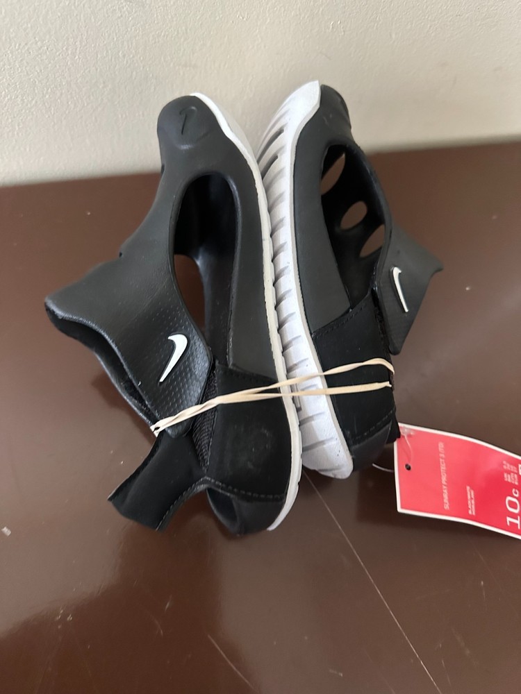 Nike Sunray Protect 3 Slingback Sandal Unisex Kids 10C Black DH9465-001 N247