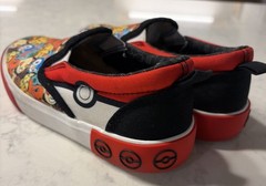 Ground UP Pokemon Characters Slip-On Canvas Sneaker Shoes Unisex Youth Size 1