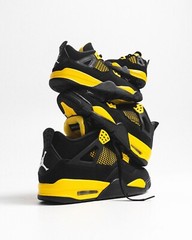 Air Jordan 4 Retro GS Yellow Thunder 408452-017 (2023) Fast Ship!