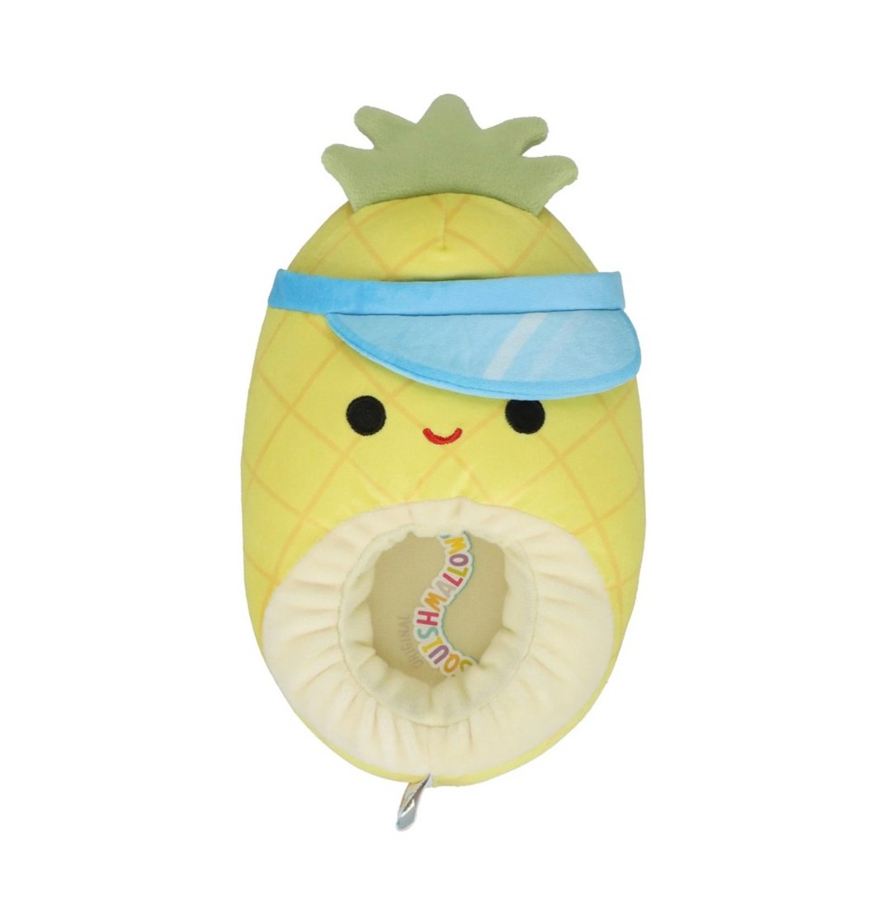 Squishmallows kids Maui the pineapple plush slippers new size L (4-5).