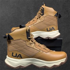 Under Armour UA Stellar G2 6″ Tactical Boot Unisex 4Y Brown White Black