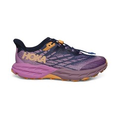 HOKA ONE ONE SPEEDGOAT 5 BELLWETHER BLUE/CYCLAMEN SHOES YOUTH 7 FIT’S WOMEN’S 9