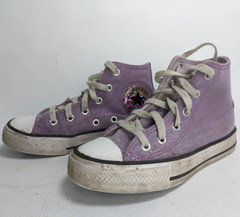 Converse Underwater Glitter Hi Top Canvas KIDS Size 12 Children Sneakers shoes