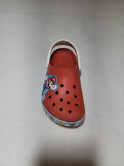 Crocs Super Mario Clogs Child Size C 13 Red Classic Nintendo Water Beach Shoes