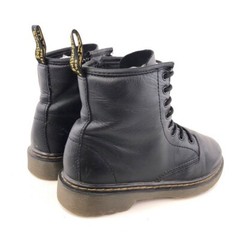 Dr. Martens 1460 Pascal Junior Boots Youth Kids Size 3 EUR 34 Black Leather Zip