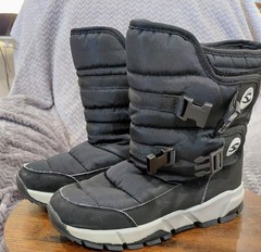 EUC Kids/Girls/ Boys Snow Boots Insulated Winter Warm Ski Boots Kids Size 4.5
