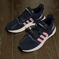 adidas U_Path Run Girls Sneakers Conavy And Pink Size 6.5Y