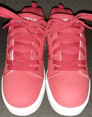 Heelys Boy’s PRO Red White Royal Wheeled Sneakers Size US 8 UK 7 EUR 40.5