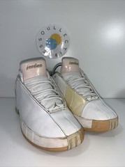 Nike Air Jordan Team Elite TE2 ‘White’ Leather Athletic Bball Shoes Youth Sz 6Y