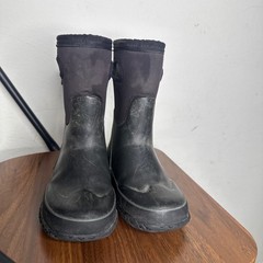 Bogs Kids Grasp Solid Black Waterproof Insulated Winter Boots Size 13 78768-001