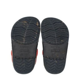 Crocs Fun Lab Mickey Lights Clog Sz C 7 Navy Red Kids Preschool Sandals Disney