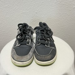 Nike Dunk Low SE PS Halloween Iron Grey Ghost Green DQ6216-001 Size 2.5y