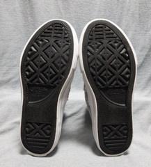 Converse, 662122F, Junior Size 13, Gray, Double tongue,