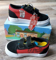 Vans The Simpsons Old Skool V El Barto Shoe Toddler Size 5 NEW NIB