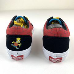 Vans x The Simpsons El Barto Old Skool 2020 KIDS 13 Red Bart Simpson