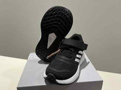 adidas Duramo 10 Kids Unisex shoes – GZ0652 – Black – Size 5 / 5K – MSRP $45