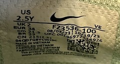 Nike Dunk Low Youth Size 12C White Mint Foam PS FZ3536-100 2023