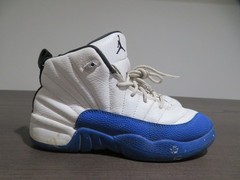 Nike Air Jordan 12 Retro PS Blueberry Game Royal White Kids 3Y Youth 151186-140
