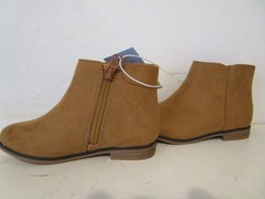 Cat & Jack Penelope Side Zip Toddler Kids Boots Cognac Size 10T