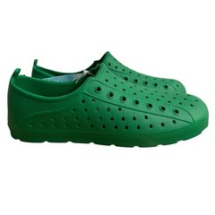 Totes Sol Bounce Splash Play Kid’s Sz 4-5 Slip Ons Eyelet Sneakers Green NEW