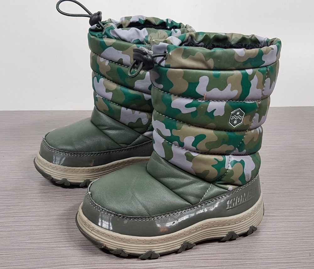 Khombu Juniper Pull On Synthetic Green Winter Boot Toddler (2-4 years) Size 9