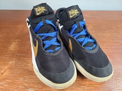 Nike Team Hustle D 10 (GS) Black/White Youth Size 5Y Womens Size 6.5 CW6735 002