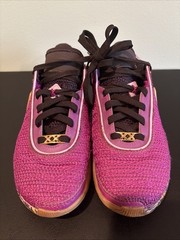 Nike LeBron XX 20 Lakers Pink Diamond Collection Size 4.5 Youth FD0207 500