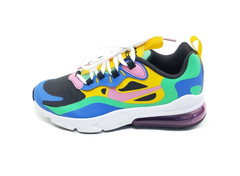 Nike Air Max 270 React Bauhaus Multicolor Sneakers Womens 5.5 Youth 4Y