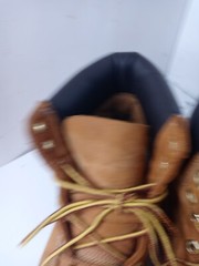Timberland Boots Size 5.5M Ankle Combat Waterproof Nubuck Leather Lace-Up Tan