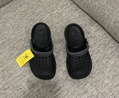 NEW Joybees Kids Active Clog Sandals Water Shoes Black J 2 Slip On Washable