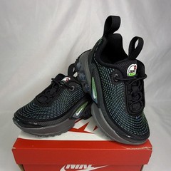 Nike Air Max DN (PS) Black/White-Hyper Cobalt Elastic Lace 8C $110 Retail