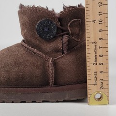 UGG Brown Bailey Button II Boot Size 27/10