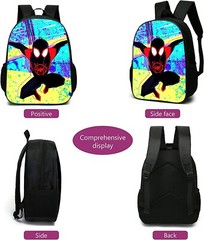 Super-Hero Design Black Backback – FREE SHIPPING! – Video Game Cosplay