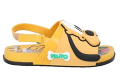 Mini Melissa Yellow Pluto Kids Rubber Sandals Shoes Disney size 6 or 7