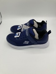 Skechers Unisex-Child Dynamatic, Navy Blue Boys Size 4.5 Sneakers