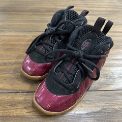 Nike Foamposite Little Posite PS SZ 9C Night Maroon Black 723946-600