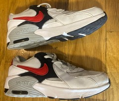 Nike Air Max Kids 13.5 C Red White Gray Casual Shoes Sneakers CD6892-105